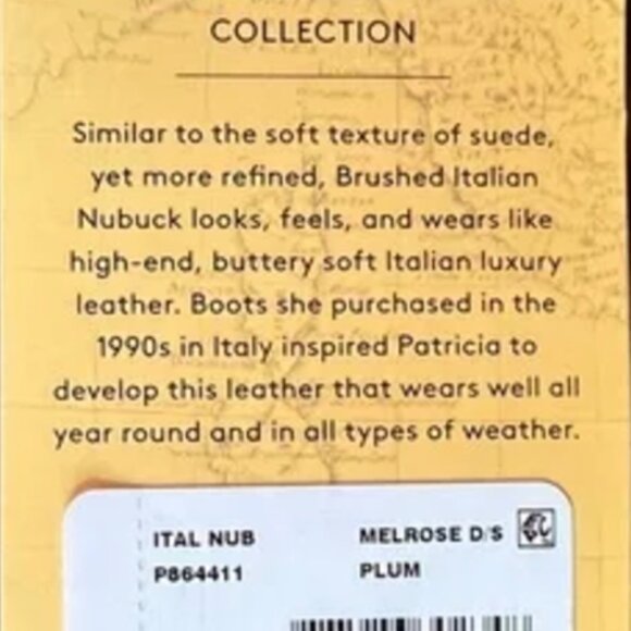 Patricia Nash Melrose Brushed Italian Nubuck Drawstring Bucket Bag Plum Key Fob - Picture 16 of 16